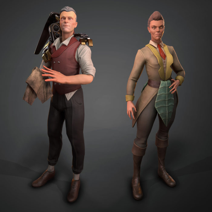caleb-o-brien-full-body-together-700x700 Character concept art examples that look inspiring