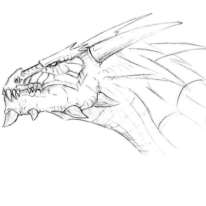 How to draw dragons with these head and body tutorials