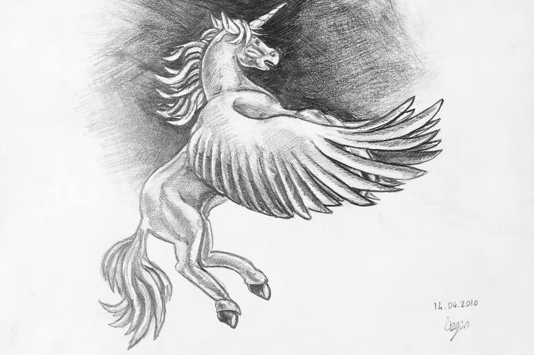 Unicorn Drawing Realistic