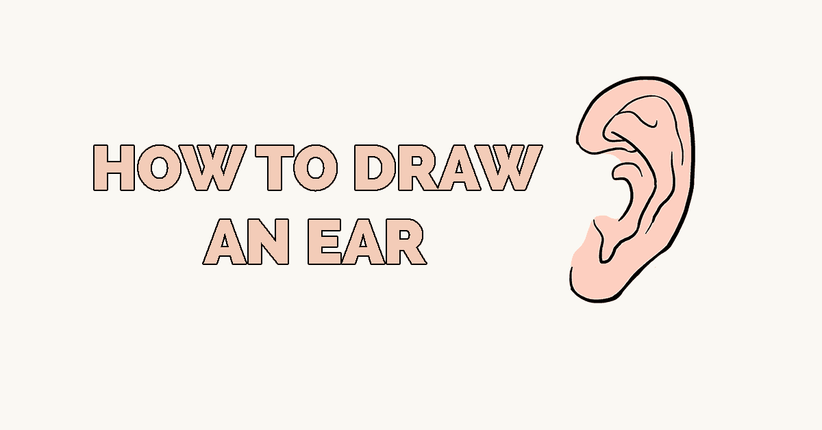 How to Draw Anime Ears - Easy Step by Step Tutorial