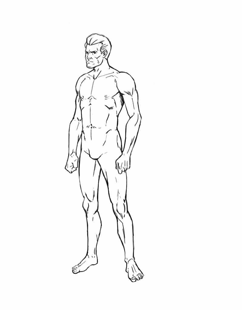 IMG_1632-798x1024 How to draw bodies realistically (Step by step drawing tutorials)