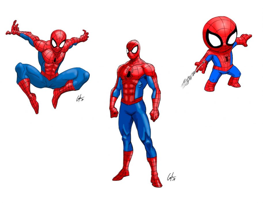 Spiderman-tutorials-featured-914x706 How to draw Spiderman: Realistic or comic style tutorials