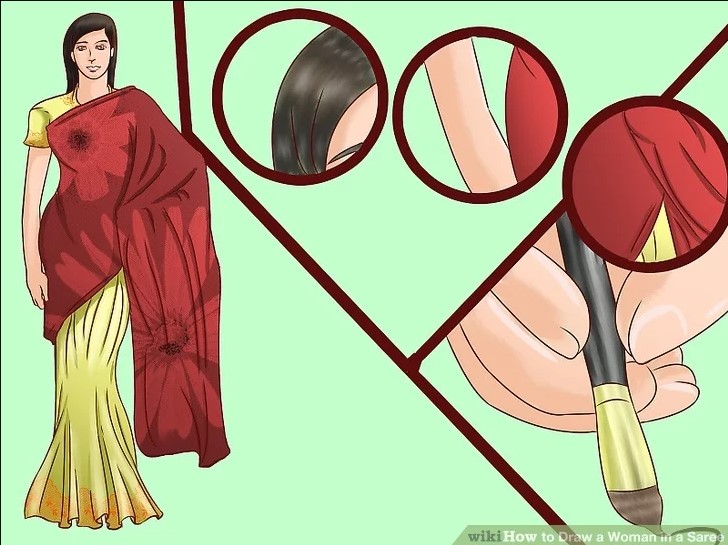 c2 How to draw clothes on a person (Tutorials for beginners)