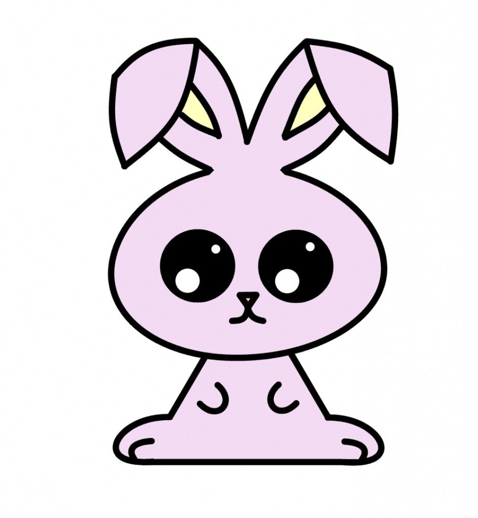 How To Draw A Rabbit Bunny Easily [tutorials For Beginners]