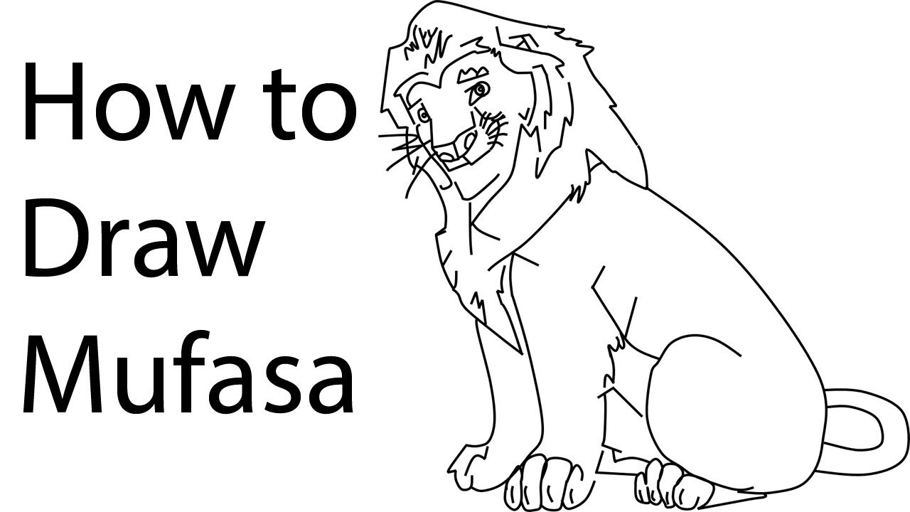 maxresdefault-1-10 How to draw a lion face and body (Tutorials for beginners)