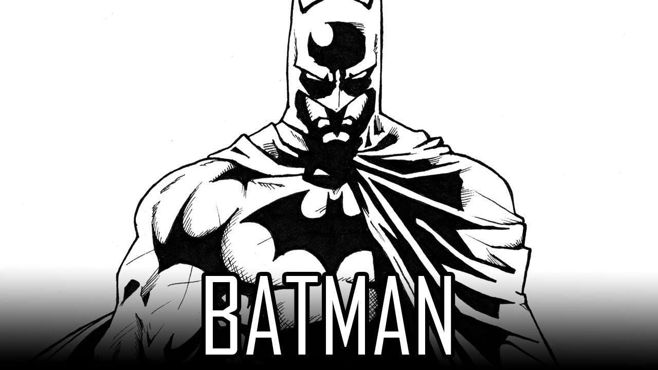 maxresdefault-1-31 How to draw Batman: The Dark Knight drawing tutorials