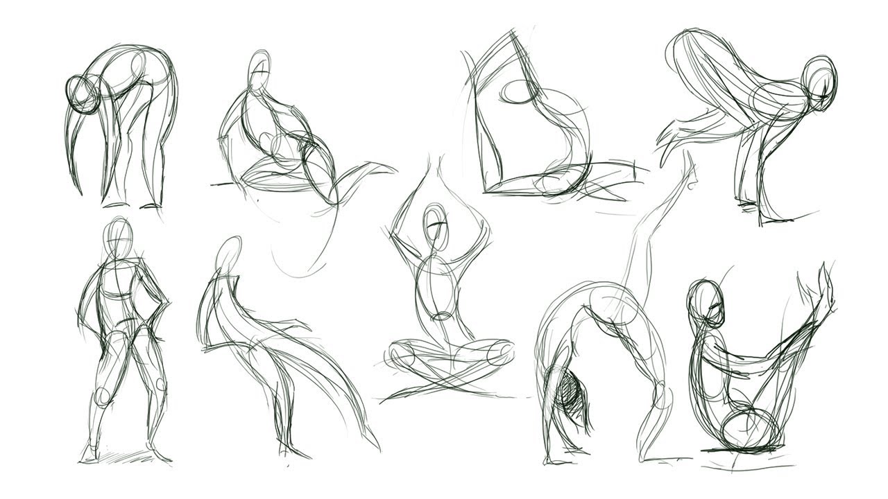 12+ Dynamic Action Poses Inspired By The Female Form | Thought Catalog