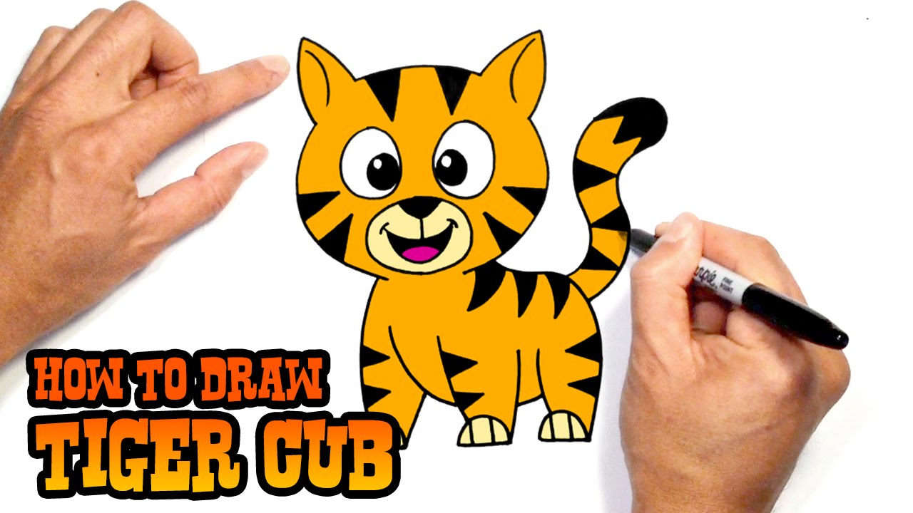 maxresdefault-2-16 How to draw a tiger: Easy drawing tutorials for beginners