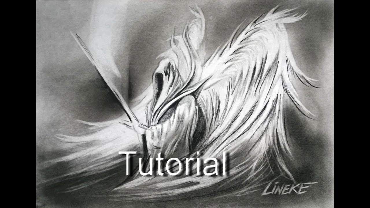 maxresdefault-3-11 Tutorials on how to draw an angel (face, wings, body)