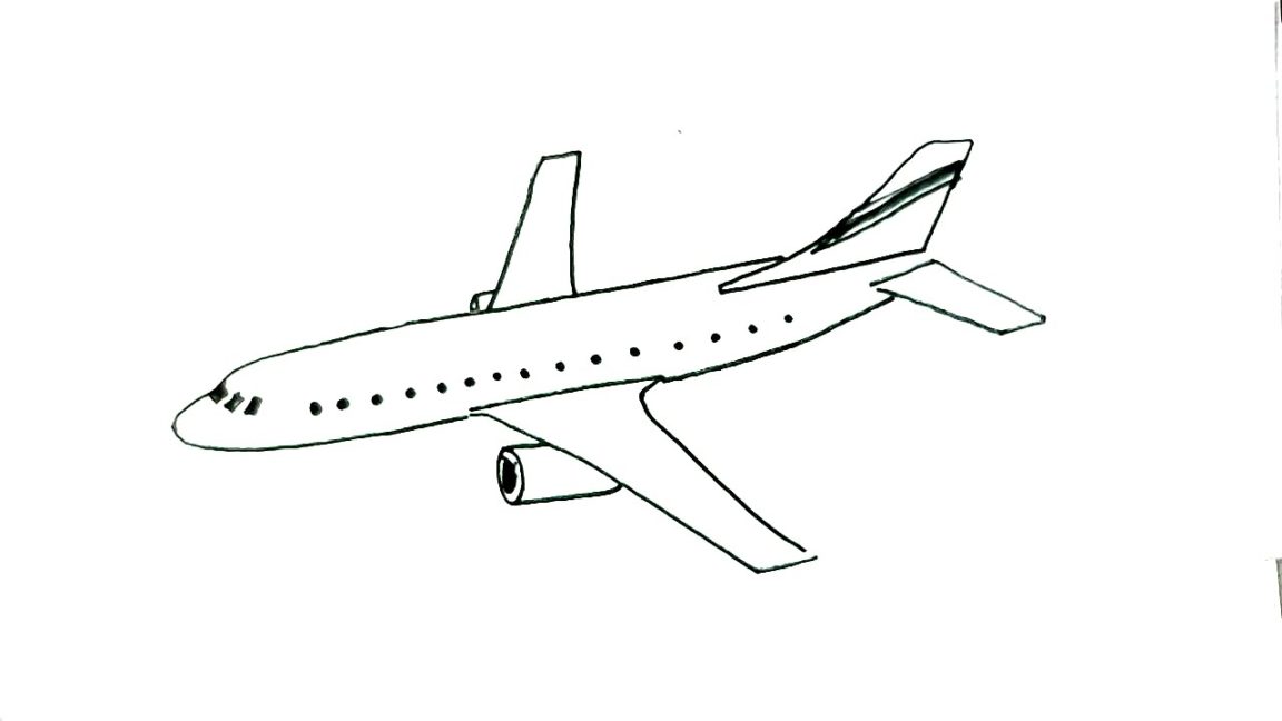 airplane airplane drawing simple