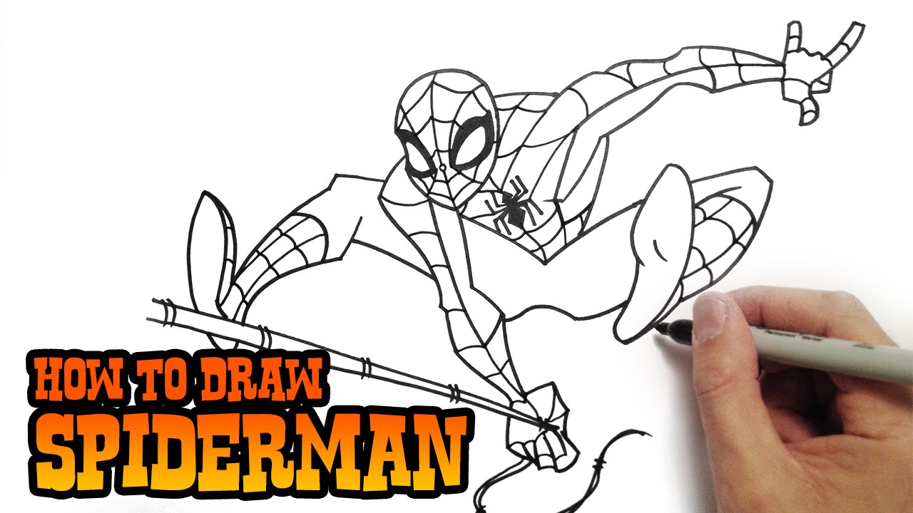 maxresdefault-5-3 How to draw Spiderman: Realistic or comic style tutorials