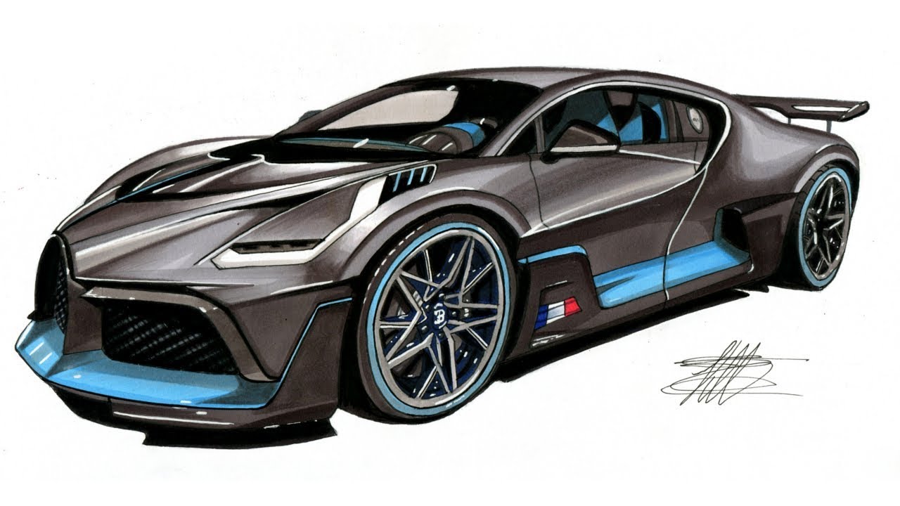 Sports Car Drawing Easy Galleries