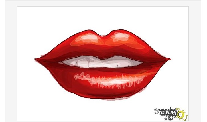 Set Of Mouth Smile Sexy Woman Lips. Vector Illustration In Ink Hand Drawn  Style Royalty Free SVG, Cliparts, Vectors, and Stock Illustration. Image  80492463.