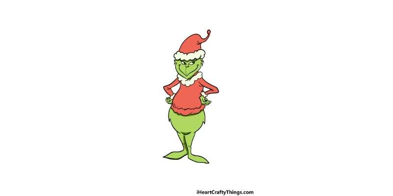 10-8 How To Draw The Grinch Easily: 25 Tutorials