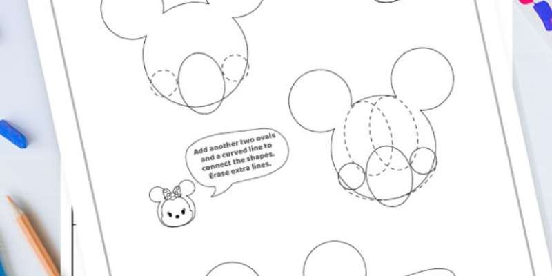 14-3 How To Draw Mickey Mouse In A Few Easy Steps