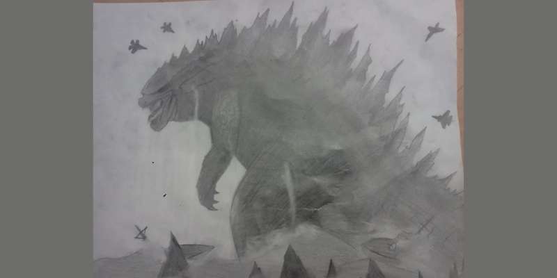 14-6 How To Draw Godzilla So That It Looks Good