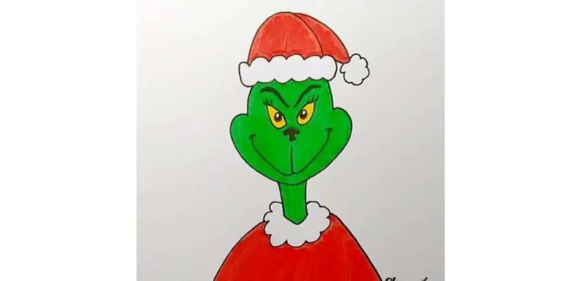 17-8 How To Draw The Grinch Easily: 25 Tutorials