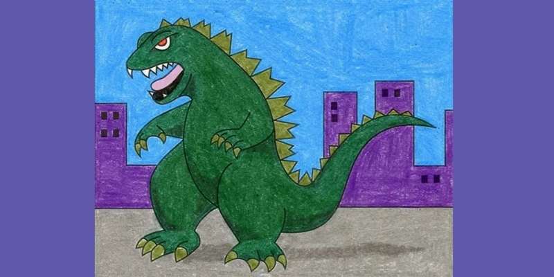 18-6 How To Draw Godzilla So That It Looks Good