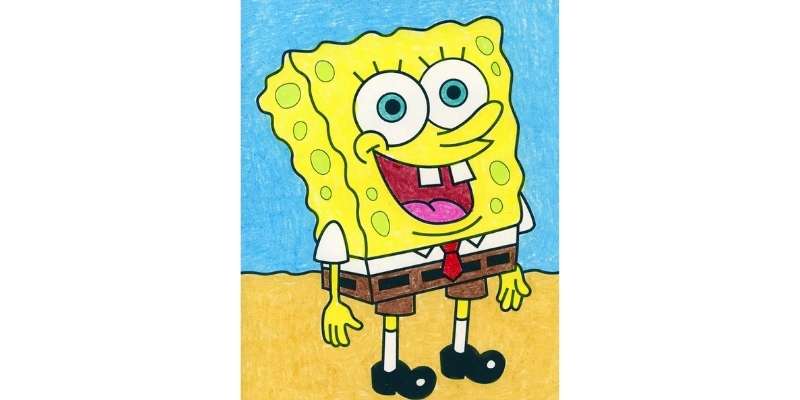 20-2 How To Draw SpongeBob SquarePants (For Beginners)