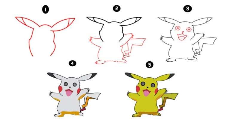 20 How To Draw Pikachu: Cool Tutorials to Follow