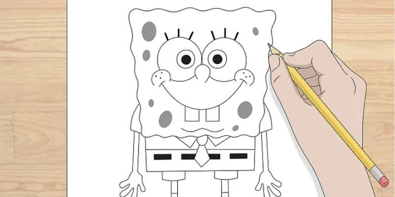 21-1 How To Draw SpongeBob SquarePants (For Beginners)
