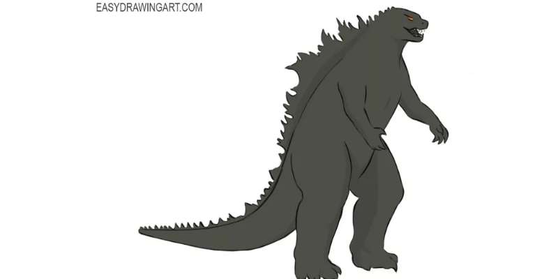 21-3 How To Draw Godzilla So That It Looks Good