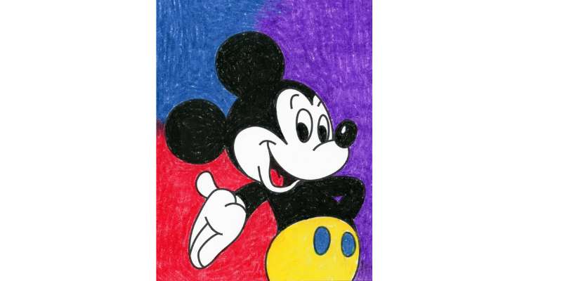 21 How To Draw Mickey Mouse In A Few Easy Steps