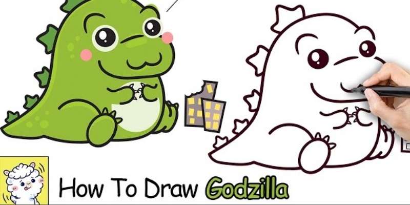 22-3 How To Draw Godzilla So That It Looks Good