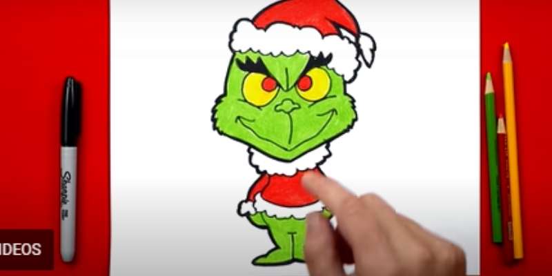 23-2 How To Draw The Grinch Easily: 25 Tutorials