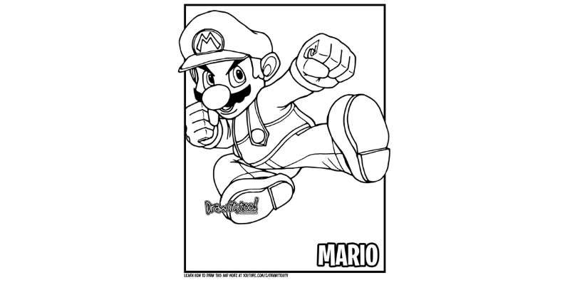 3-7 How To Draw Mario: Great Tutorials To Follow