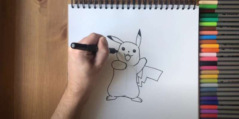 4-2 How To Draw Pikachu: Cool Tutorials to Follow