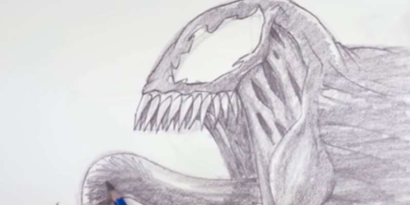 7-5 How To Draw Venom: Easy Drawing Tutorials