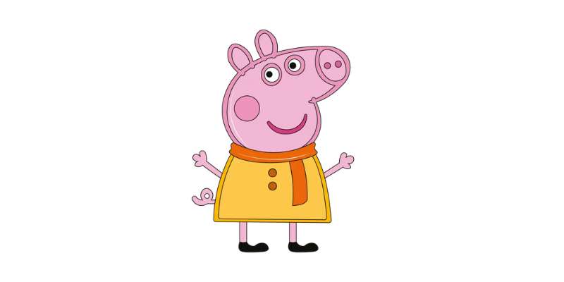 1-9 How To Draw Peppa Pig Easily Right Now