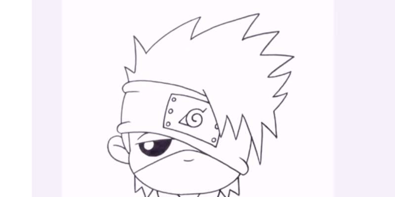 Kakashi drawing | Naruto Amino