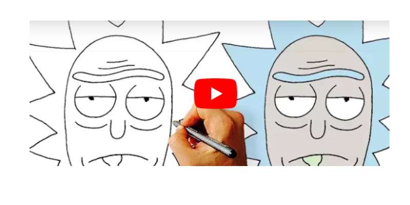 11-3 How To Draw Rick And Morty: 15 Tutorials