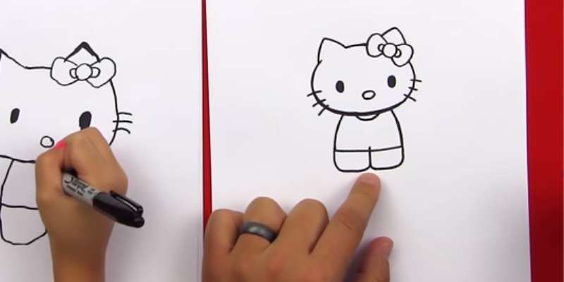 11-6 How To Draw Hello Kitty: Easy Tutorials To Follow