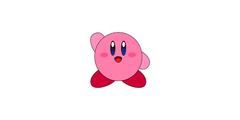 12-4 How To Draw Kirby: Cute Step By Step Tutorials   