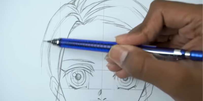 13-7 How To Draw Nezuko: Step by Step