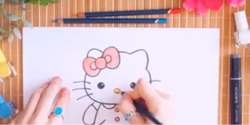 15-5 How To Draw Hello Kitty: Easy Tutorials To Follow