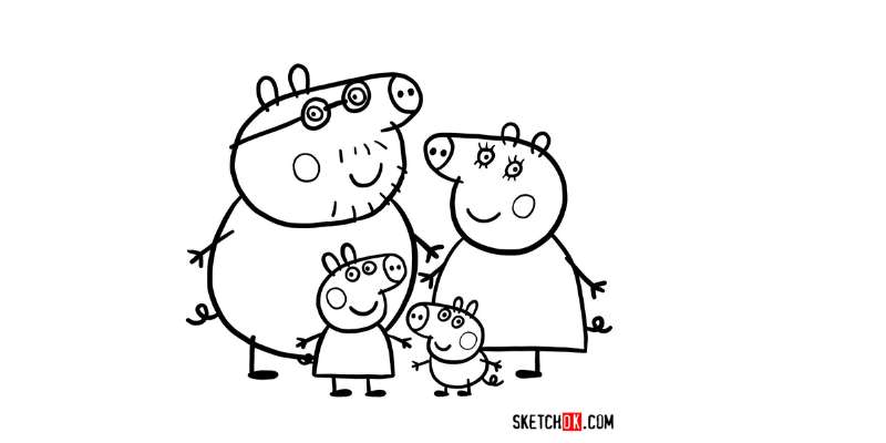 15-8 How To Draw Peppa Pig Easily Right Now