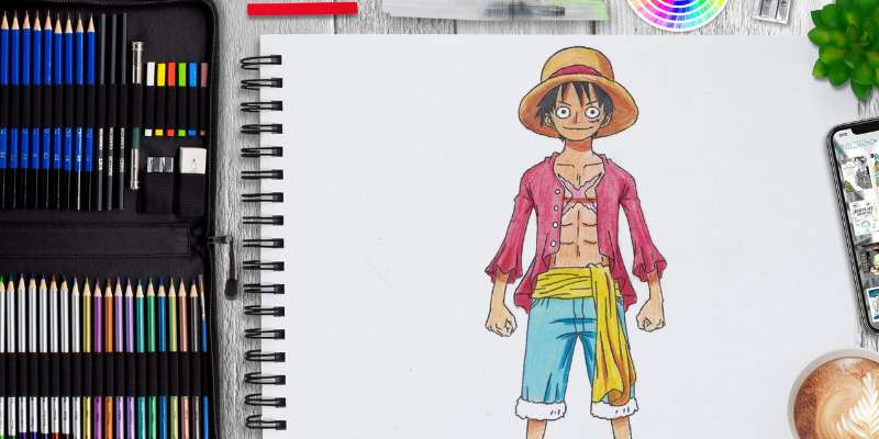 16-1 How To Draw Luffy: 25 Tutorials To Help You