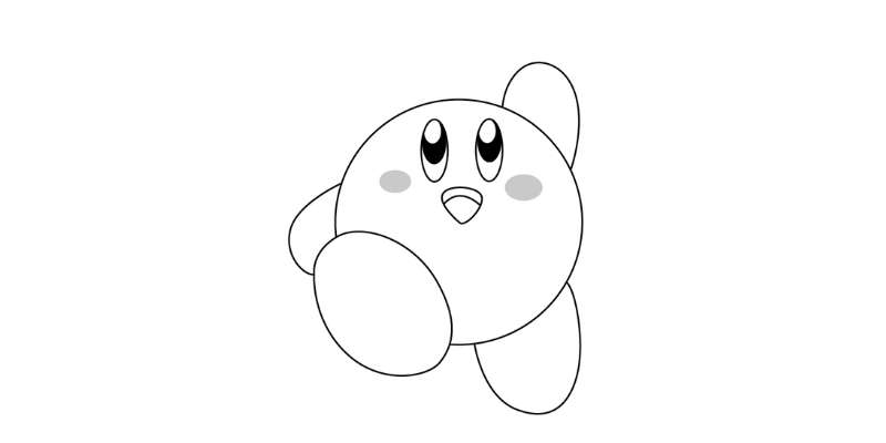 16-3 How To Draw Kirby: Cute Step By Step Tutorials   