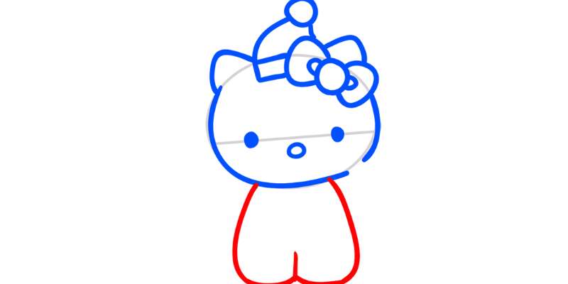 17-4 How To Draw Hello Kitty: Easy Tutorials To Follow