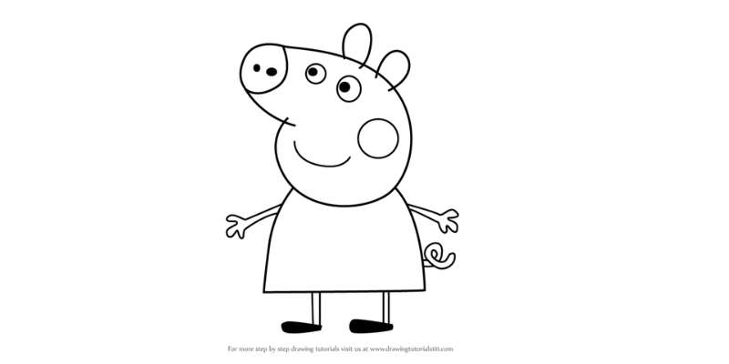 18-5 How To Draw Peppa Pig Easily Right Now