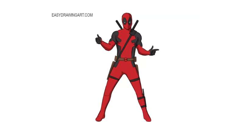 19-1 How To Draw Deadpool And Do A Good Job