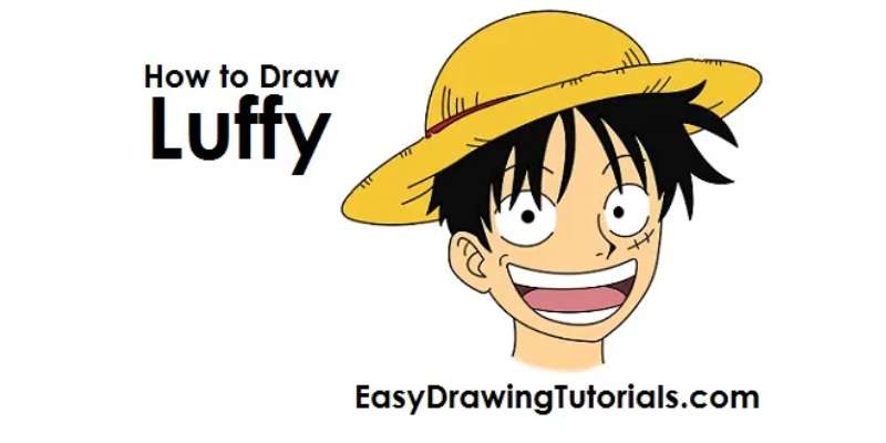 2-1 How To Draw Luffy: 25 Tutorials To Help You