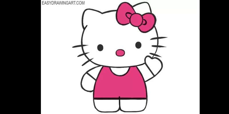 20-4 How To Draw Hello Kitty: Easy Tutorials To Follow