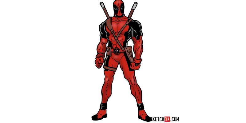23-1 How To Draw Deadpool And Do A Good Job