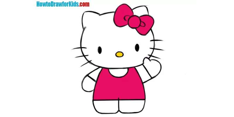 5-6 How To Draw Hello Kitty: Easy Tutorials To Follow