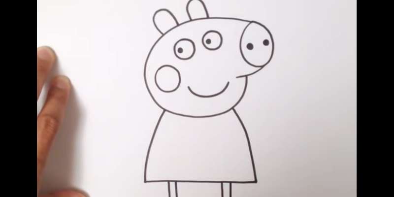 5-8 How To Draw Peppa Pig Easily Right Now